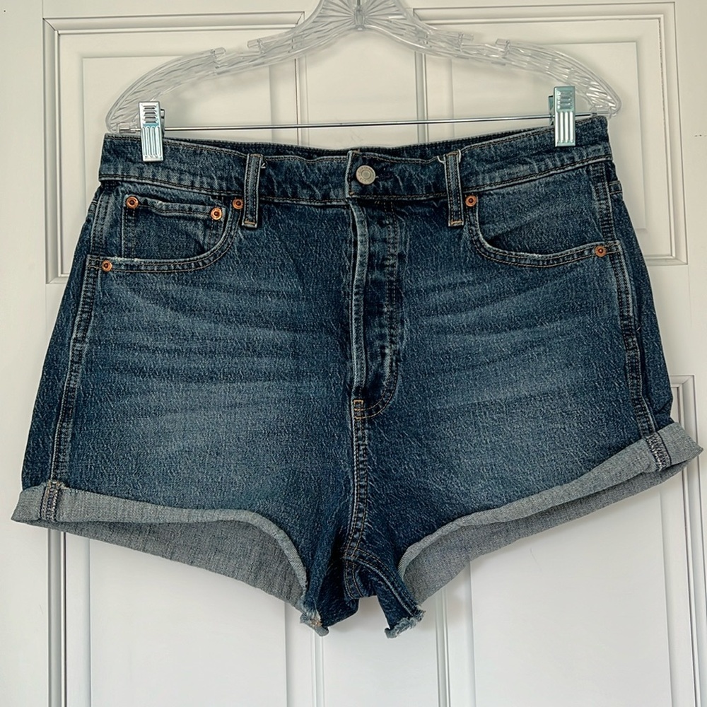 Gap Cheeky Sky High Denim Shorts
